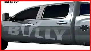 Great product -  Bully BBS-2302 Black Bull Series Stainless Steel Universal Fit Truck Stick On Gas D