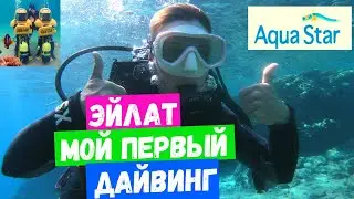 Красное море Израиль/ Иду на дно/Дайвинг в Эйлате