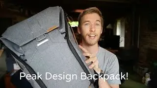 Peak Design Backpack! - Unboxing and Review