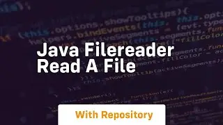 Java filereader read a file