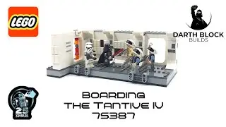 Darth Block Builds Boarding the Tantive IV from Lego Star Wars, Celebrating 25 years!