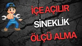 İçe Açılır Sineklik Ölçüsü Nasıl Alınır - İçe Açılan Sineklik Ölçüsü Alma