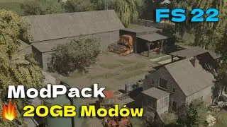 🚜NAJWIĘKSZY POLSKI MODPACK v2 ⭐ 🚜 PONAD 20GB Modów!!! 🔥 KaweSSaki 🔥 FS22 🔥