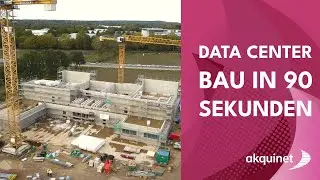 Data Center Bau in 90 Sekunden