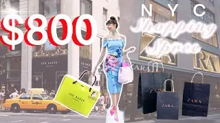 HUGE $800 NYC SHOPPING SPREE! (Whats New in ZARA, Ted Baker...)