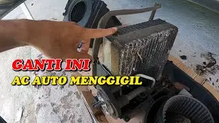 CARA MUDAH GANTI EVAPORATOR AC KIA CARNIVAL // PENYEBAB AC TIDAK DINGIN