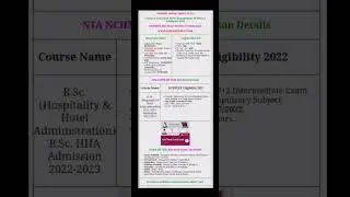 NTA NCHM JEE Admission Test 2023 Result #admitcard #recruitment2023 #job #constablerecruitment