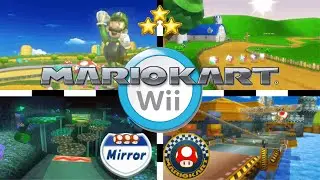 [Mario Kart Wii] Mushroom Cup 150cc Mirror + 3 Stars Ranking
