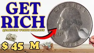 STOP! Check Your Quarters NOW - 1998, 1981 & 1965 Washington Quarters Worth MILLIONS in Circulation!