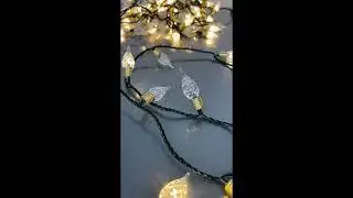 Warm White Multi-Function LED Vintage Lights (180 Bulbs 58.5ft)