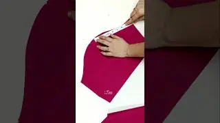 Hand కి లోతు ఇలా తీశారంటే.... Perfect sleeves cutting tips / Blouse hands cutting / Sleeves cutting