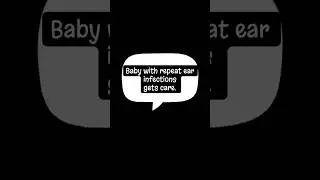 Baby with repeat ear infections gets care! #Babies #Chirocare#Earinfections #shorts