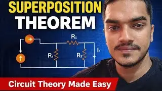 Superposition Theorem Explained Simply | GATE EE Circuit Theory | With Real Life Example