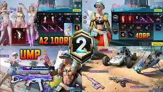ROYAL PASS A2 IS HERE | 1 TO 100RP LEAKS | RP FREE EMOTES | A2 RP VEHICLE SKIN | C5S13 TIER REWARDS