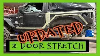 2 Door Jeep Wrangler JL Stretch Update - trunk delete