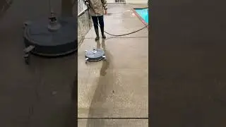 GROSS: Pressure Washing a Pool Deck! #satisfying #smallbusiness #fun