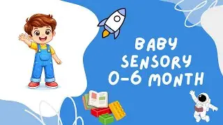 Baby Sensory Video for 0 - 6 Month, Melatih Stimulasi dan Sensori Visual Anak