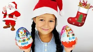 KINDER MAXI Świąteczne Jajka Niespodzianki Po Polsku Bajki DLA DZIECI Śmieszny Filmik