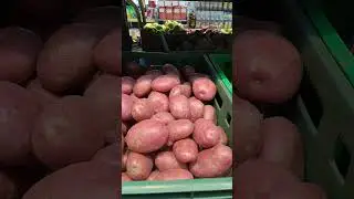 WASHED RED POTATOES. МЫТЫЙ КРАСНЫЙ КАРТОФЕЛЬ.