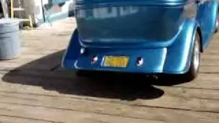 1934 Ford Hot Rod on The Crystal Pier in Pacific Beach