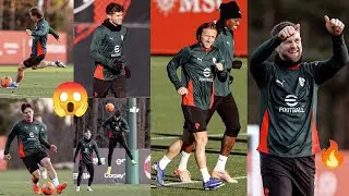 🔥AC Milan Training Today,As Modric,Fullkrug, Leao,Puslic,Jashari + Etc All Locked-in Ahead of Genoa