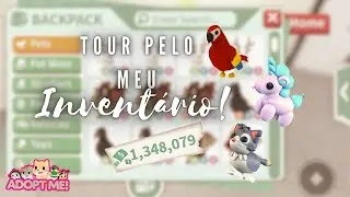 Fazendo um tour por TODO meu inventário no adopt me ! 