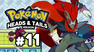 Pokemon Heads & Tails Part 11 POKEHERO WITH ZOROARK!! Pokemon Fan Game Gameplay Walkthrough