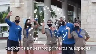 Primeros hu&eacute;spedes Bah&iacute;a Pr&iacute;ncipe Grand Tulum!