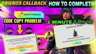 Friends Callback Free Fire | How To Get Free Underworld Wrecker Bundle | Free Fire New Event