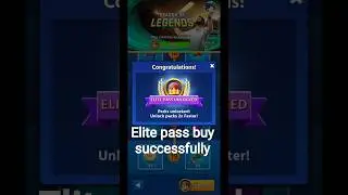 Cricket league elite pass buyed #cricketleague #cricket #cricketleagueelitepass