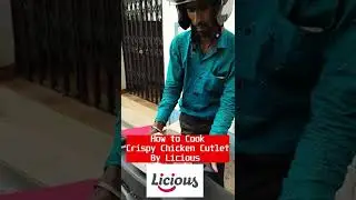 😍 Crispy Chicken Cutlet 😍 | #shorts #chicken #licious #meatlovers #homemade #delicious #freshmeat