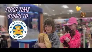 My First Time Going To Build A Bear! *Cutest Reaction*