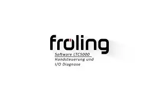 Fröling | LTC5000 | I/O Diagnosis and Manual Control