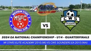 MI Stars Elite Academy 2010 (MI) vs CWS Sounders EA 2010 (WA)