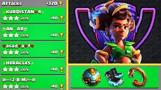 【クラクラ】Live Attack Before Update 250 290 290. with RC Charge RR  Day3, Legend League【Clash of Clan】