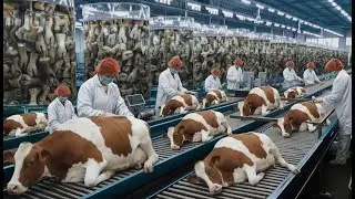 Inside the Cow Hoof Factory &mdash; Million-Dollar Food Additives Made from Hooves (Full Process)