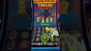 Jumanji Free Games are Next Level #slot #slots #casino #jackpot #shorts