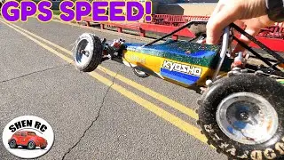 Kyosho Scorpion Buggy GPS Speed TEST & BASH! 👍