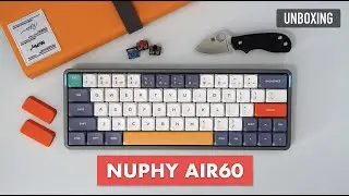 Nuphy Air60 Low Profile Mechanical Keyboard Unboxing