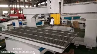Philicam Five axis cnc router for high quality wood modle.