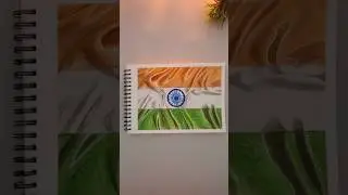 Indian flag 🇮🇳 || pencil colour art ✏️ #art #artist #artwork #pencildrawing