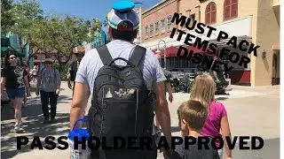 What you ABSOLUTELY must pack in your backpack for Disney World! Tips from Annual Passholders