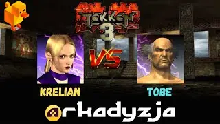 Tekken 3 Online on PC - Krelian vs TOBE [FT5] - Duckstation [Arkadyzja] netplay