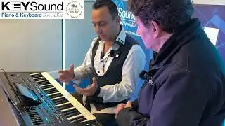 KORG PA 5 X GLOBAL SOUND ARTIST EDITION Combining the Styles and pad loops with Matrix.