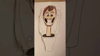 Рисунок Скибиди Туалета #wow #amazing #haha #art  #skibiditoilet #drawing