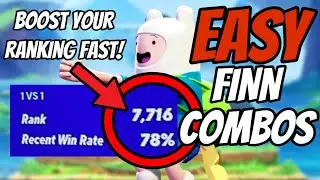 MORE EASY MULTVERSUS FINN COMBOS (BOOST YOUR RANKING!)