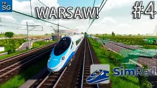 SimRail - The Railway Simulator - A Trip to Warsaw with ED250 Pendolino Train Part 2! #4