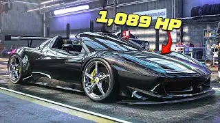 🔧 Step-by-Step Customization Guide &ndash; Ferrari 458 Spider &rsquo;11 | NFS Heat