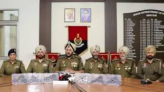 Commissionerate Police Amritsar | Busted Cross-Border Weapons Smuggling Module | 8th Dec 2025