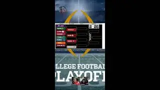 CFP FINAL RANKINGS AND BRACKET 📱
